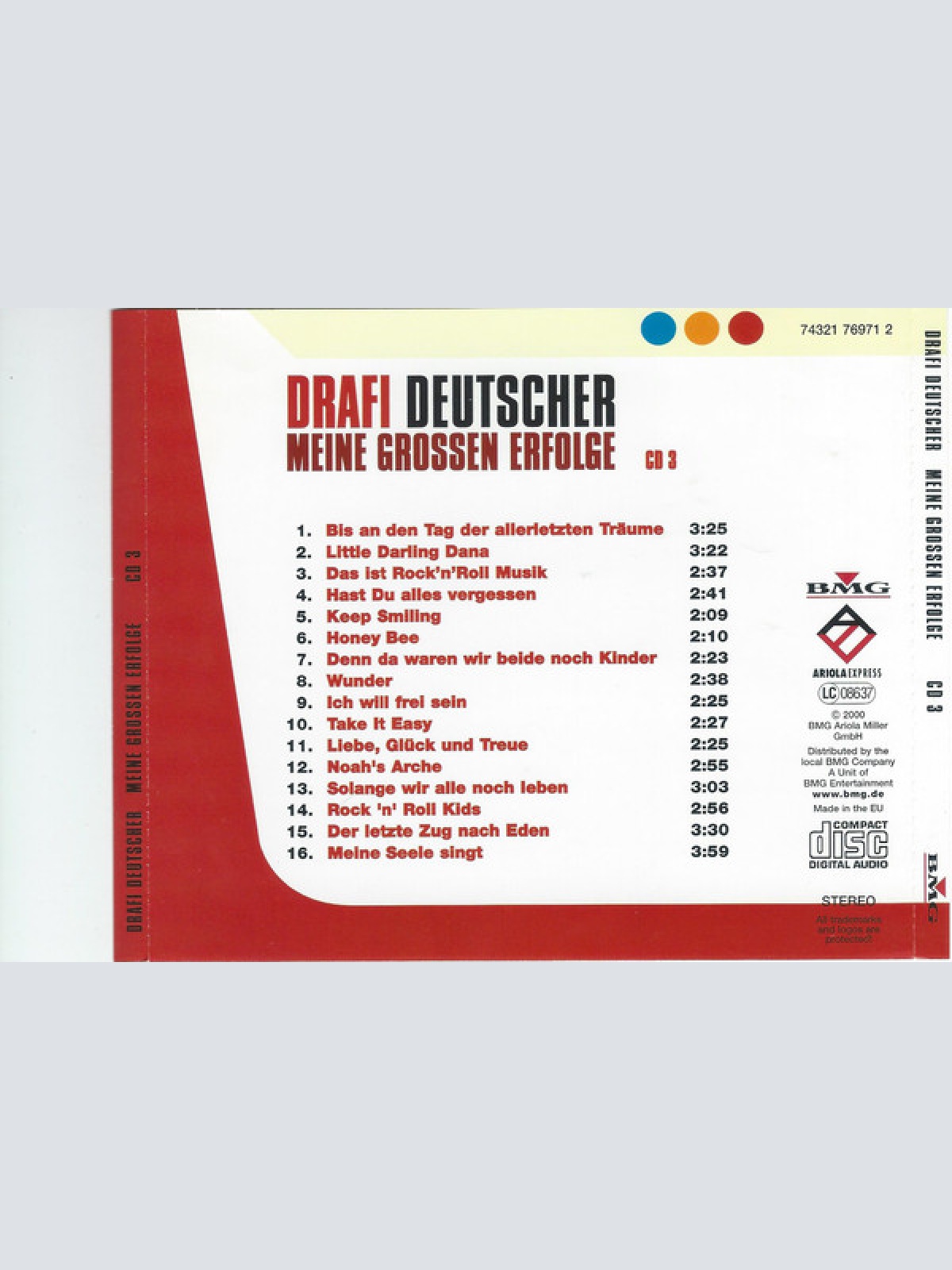 CD / Drafi Deutscher - Meine Grossen Erfolge