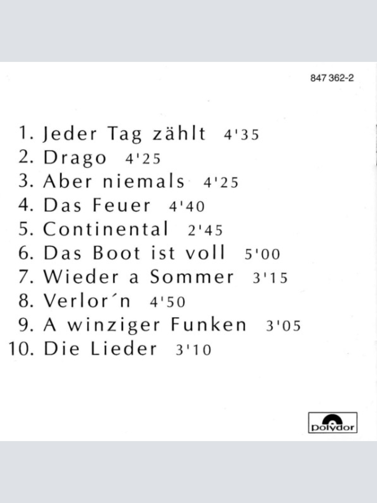 CD / STS (3) - Jeder Tag Zählt