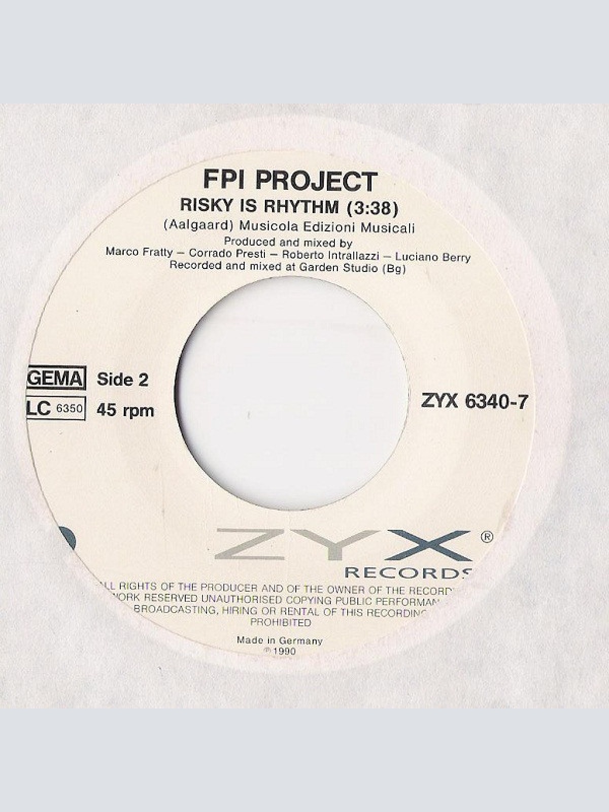 Vinyl / FPI Project - Risky