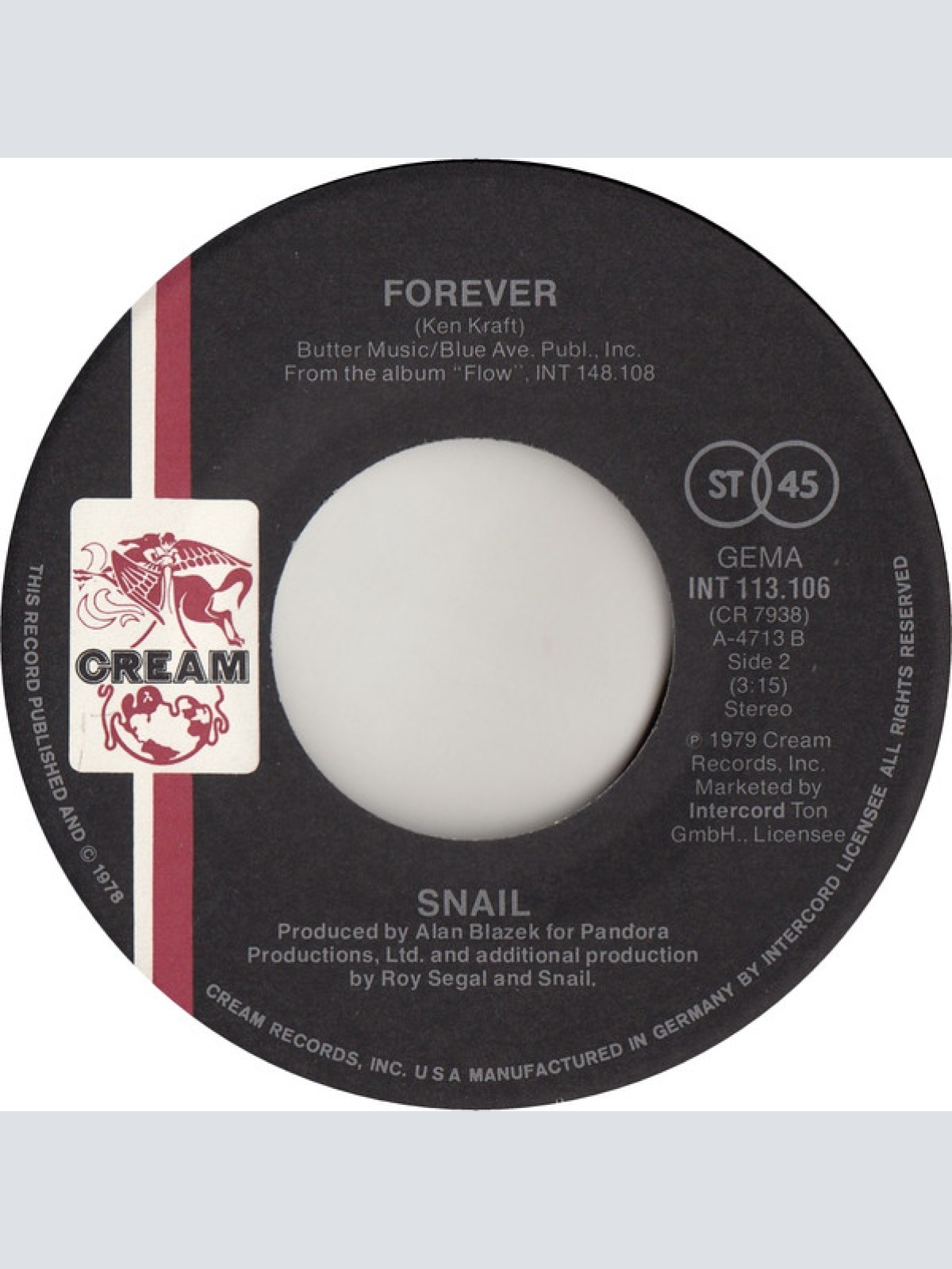 Vinyl / Snail (4) - Tonight