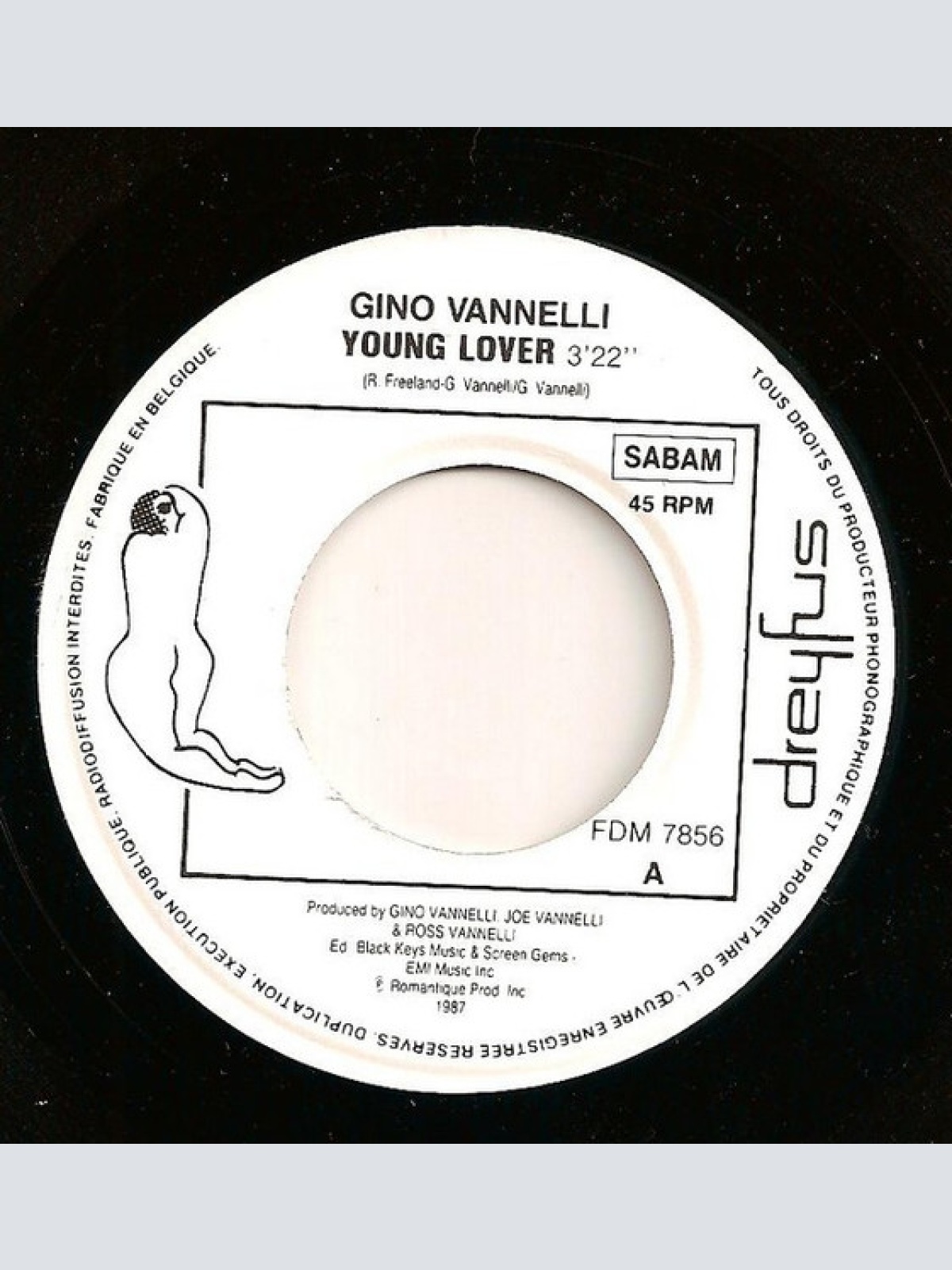 Vinyl / Gino Vannelli - Young Lover