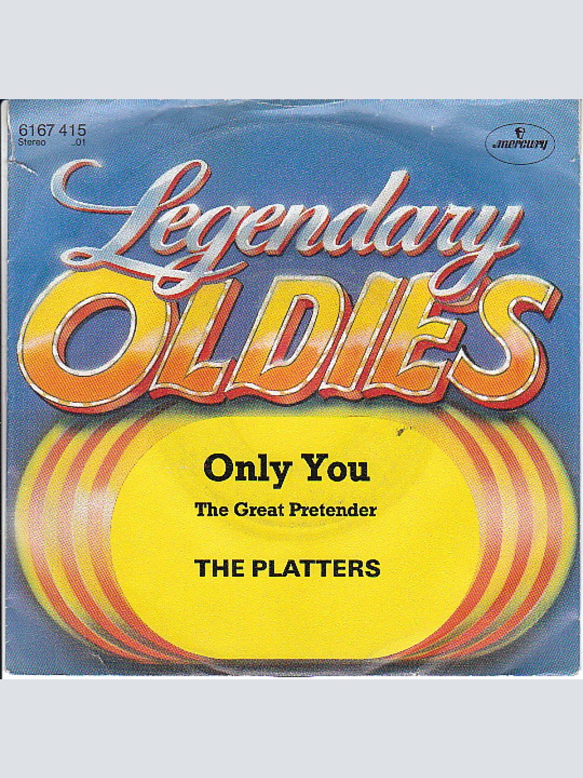 Vinyl / The Platters - Only You / The Great Pretender