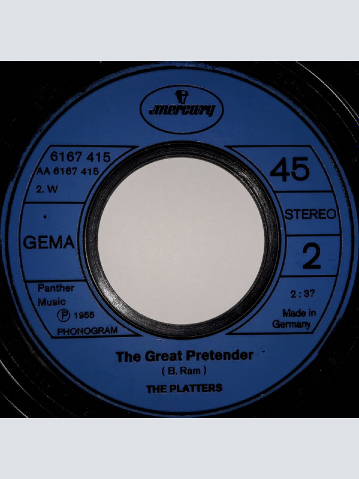 Vinyl / The Platters - Only You / The Great Pretender