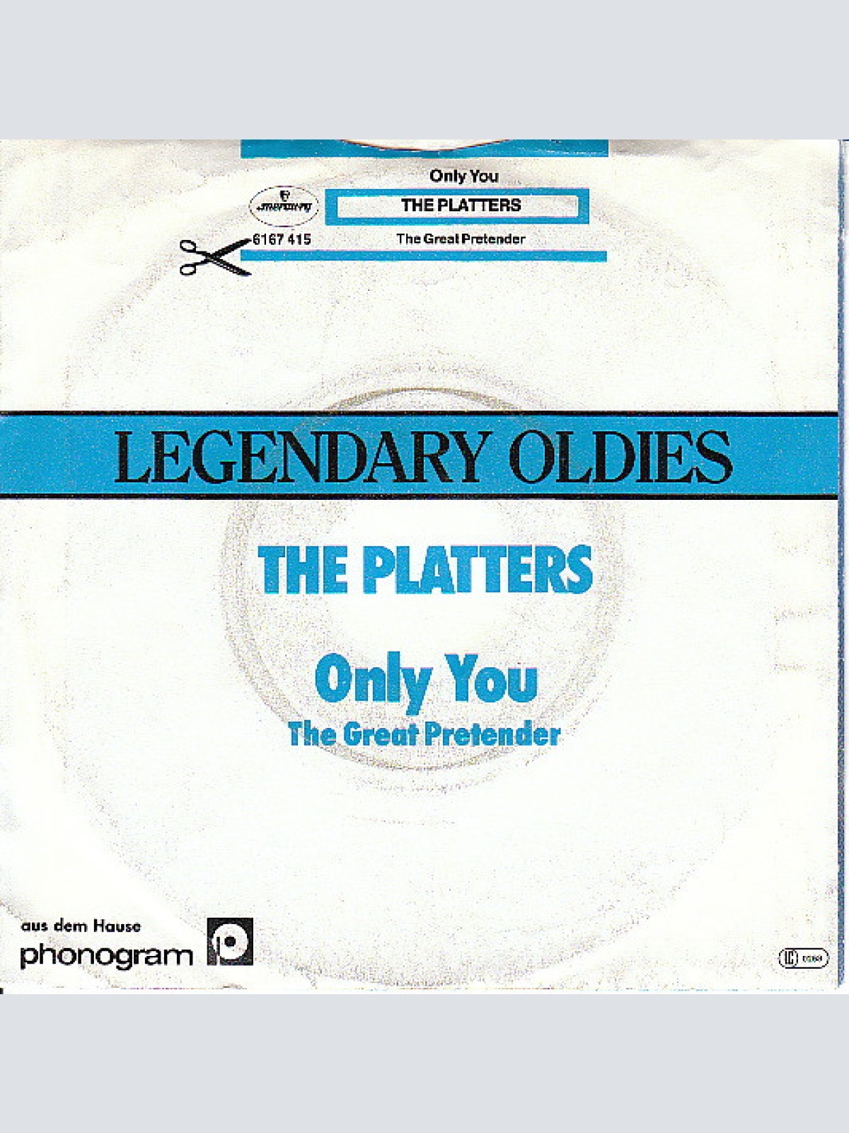 Vinyl / The Platters - Only You / The Great Pretender