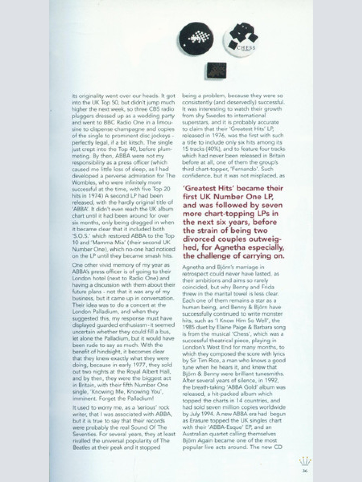 CD / ABBA - Thank You For The Music