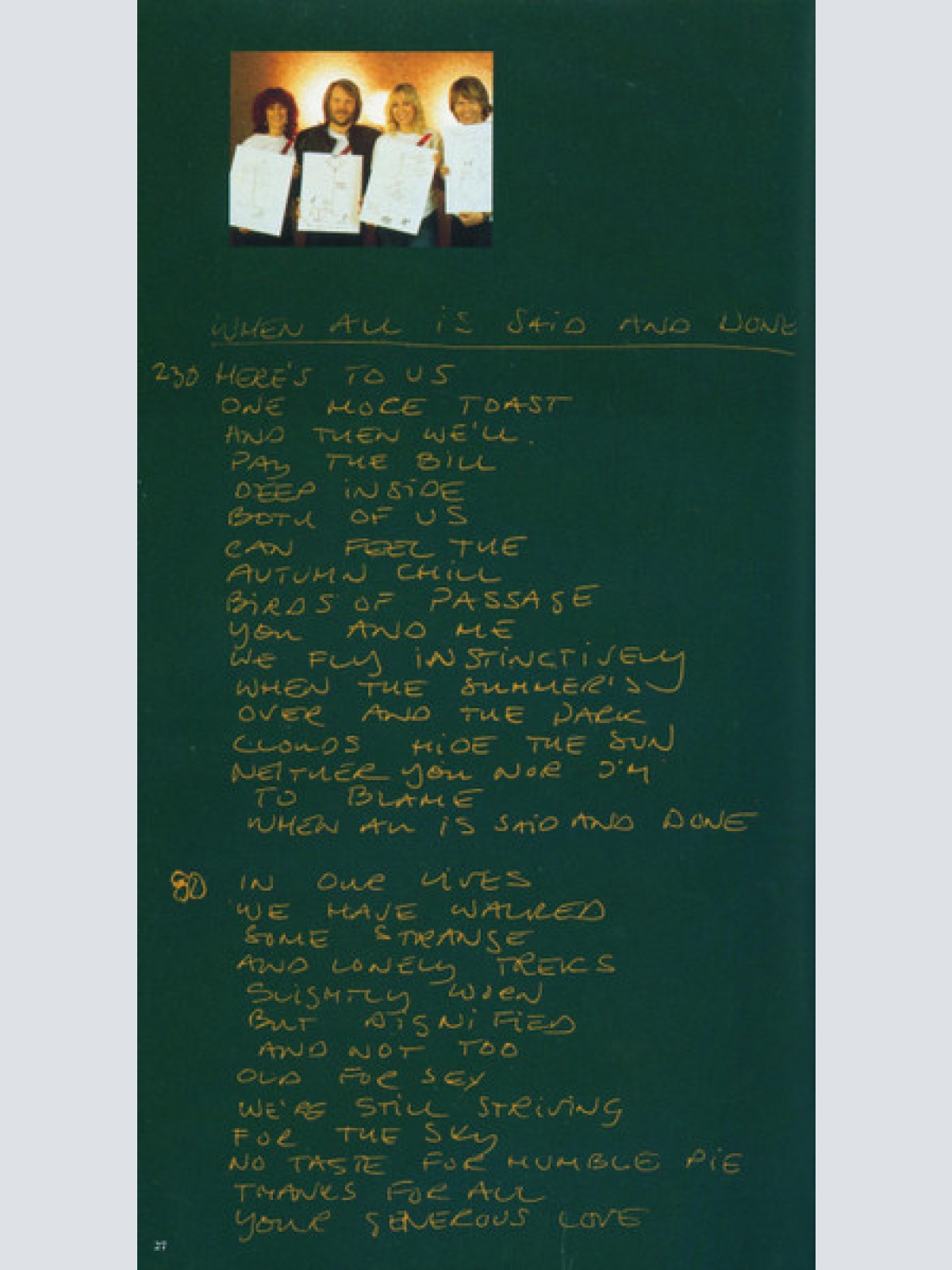 CD / ABBA - Thank You For The Music