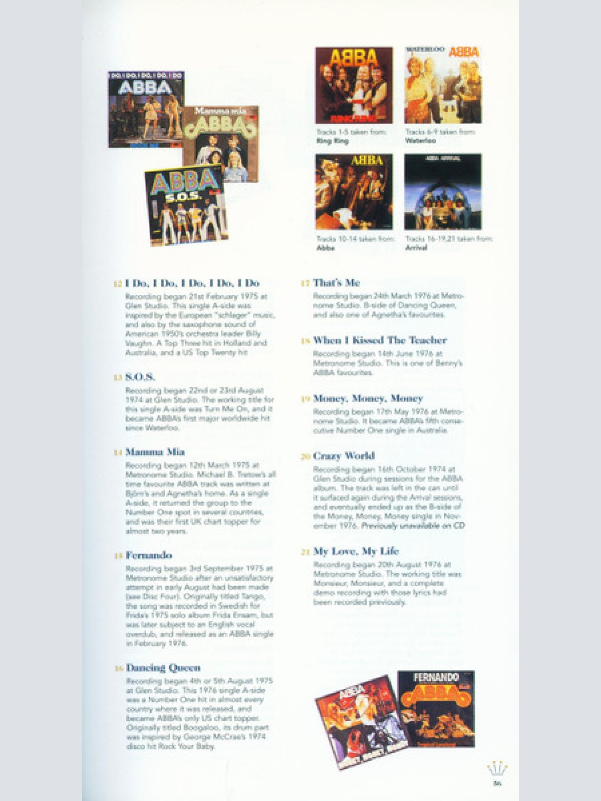 CD / ABBA - Thank You For The Music