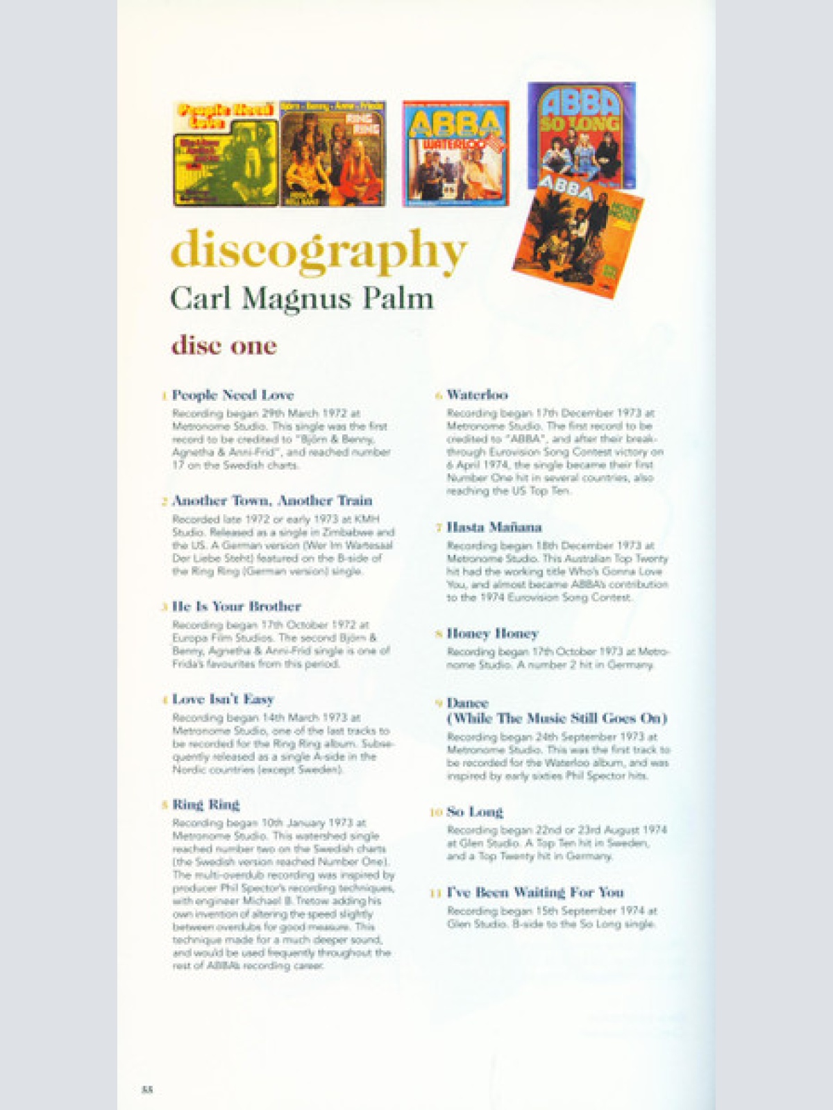 CD / ABBA - Thank You For The Music