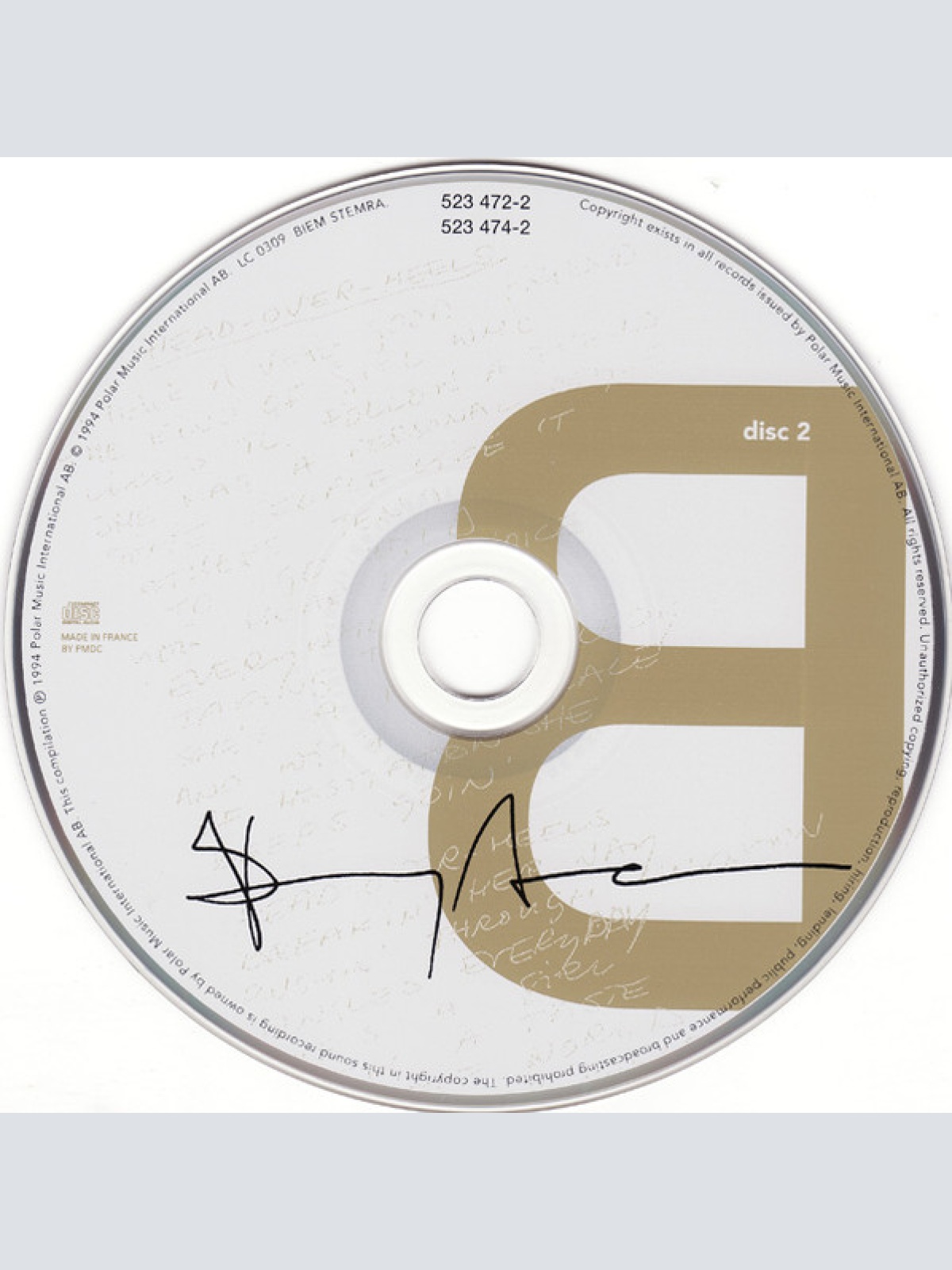 CD / ABBA - Thank You For The Music