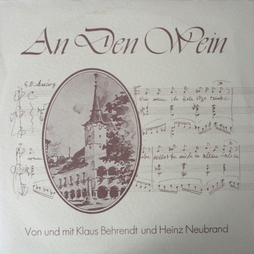 Vinyl / Klaus Behrendt Und Heinz Neubrand - An Den Wein