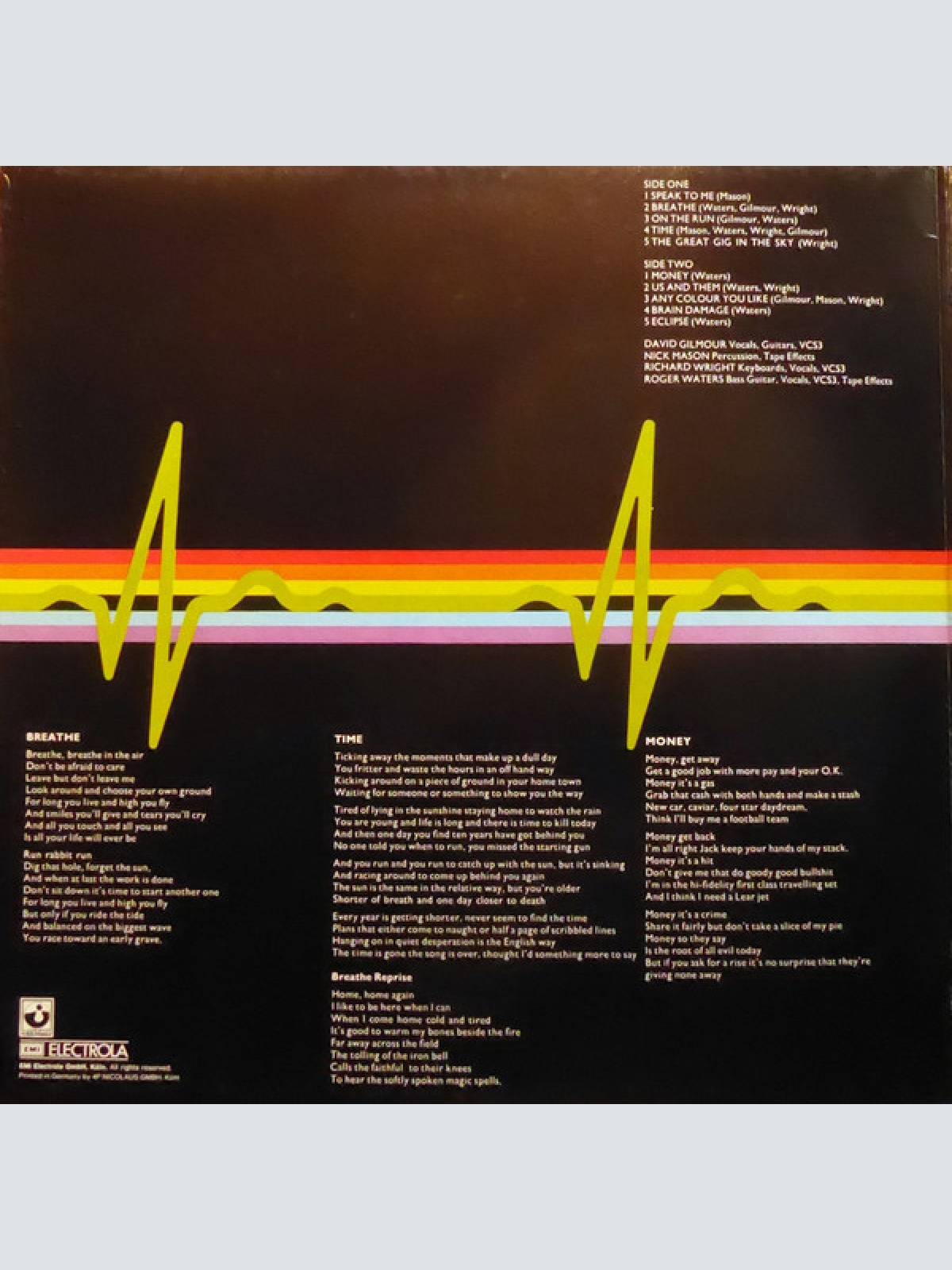 Vinyl / Pink Floyd - The Dark Side Of The Moon