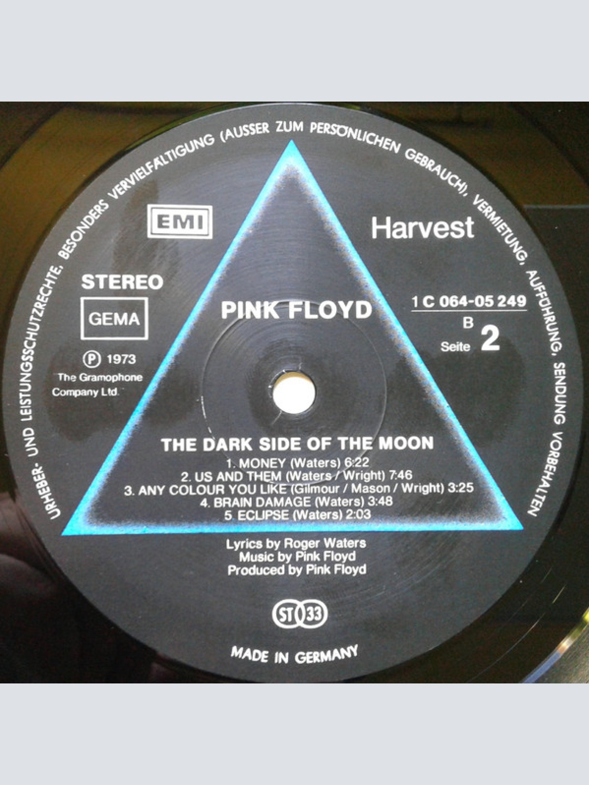 Vinyl / Pink Floyd - The Dark Side Of The Moon