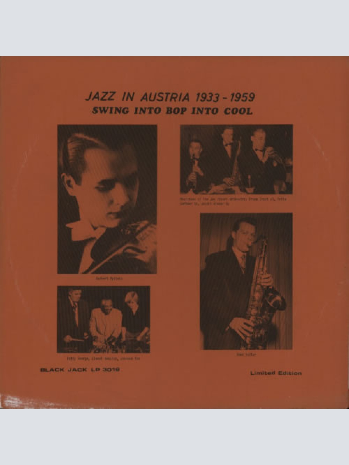 Vinyl / Various - Jazz In Austria 1933-1959: Swing Into Bop Into Cool