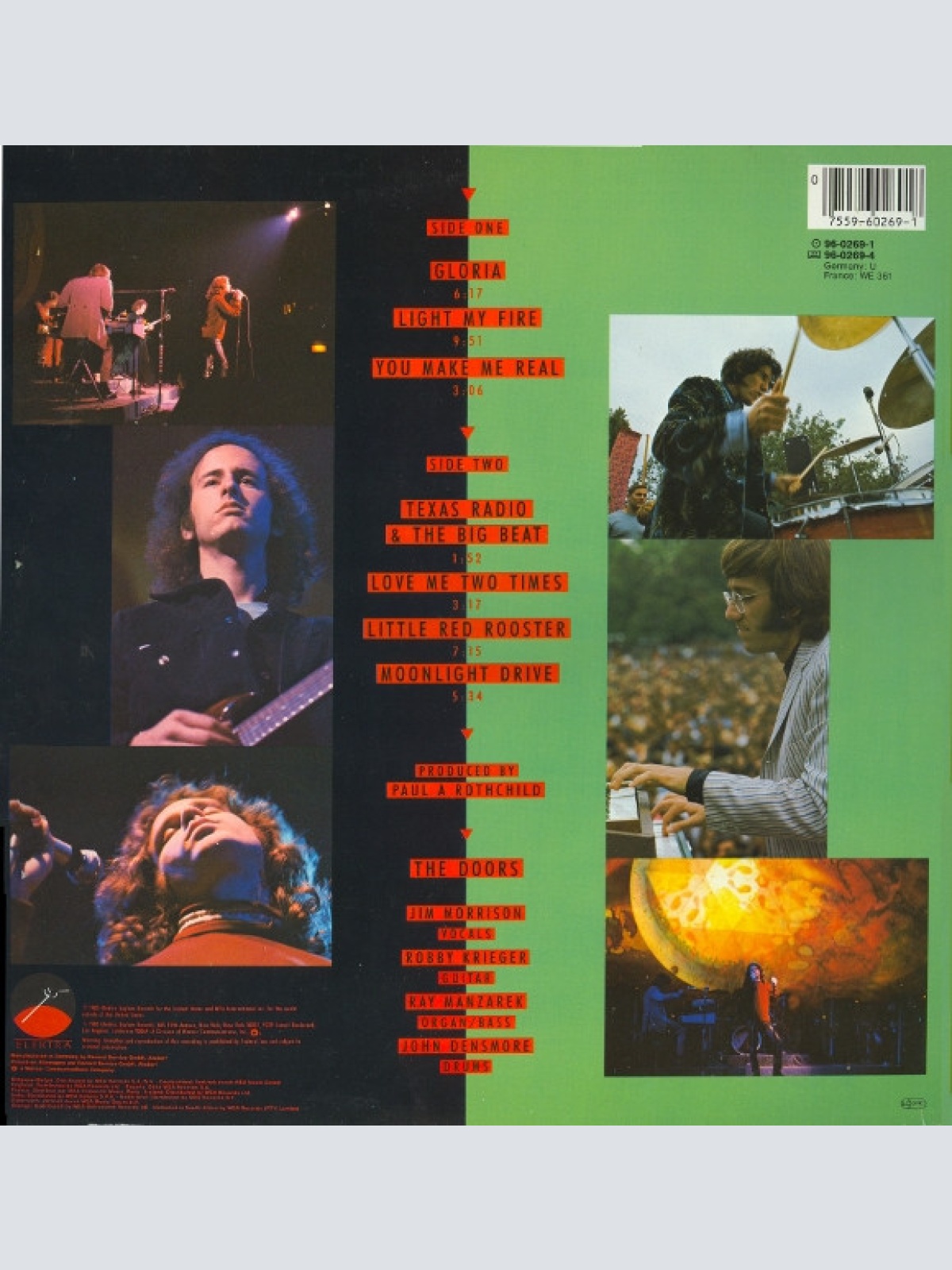 Vinyl / Doors* - Alive, She Cried