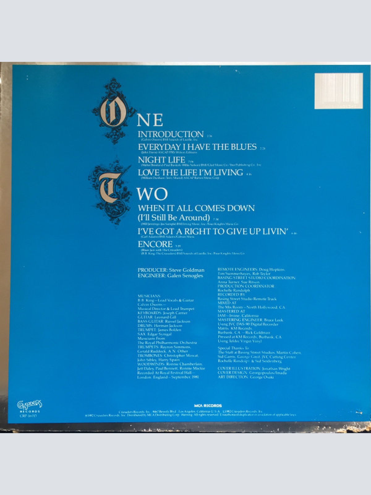 Vinyl / B.B. King - Live In London