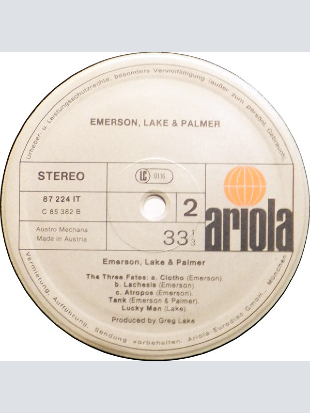 Vinyl / Emerson Lake & Palmer* - Emerson Lake & Palmer