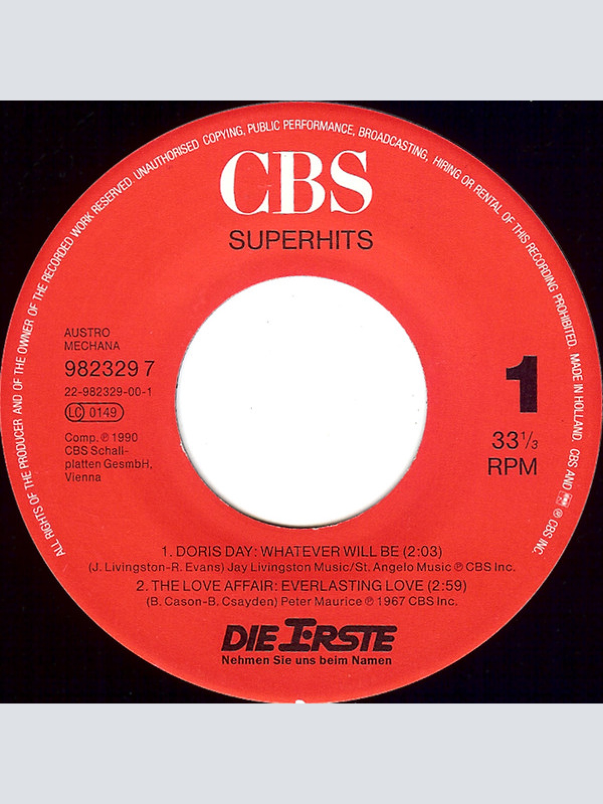 Vinyl / Various - Super Hits (Aus Den Letzten Vierzig Jahren)