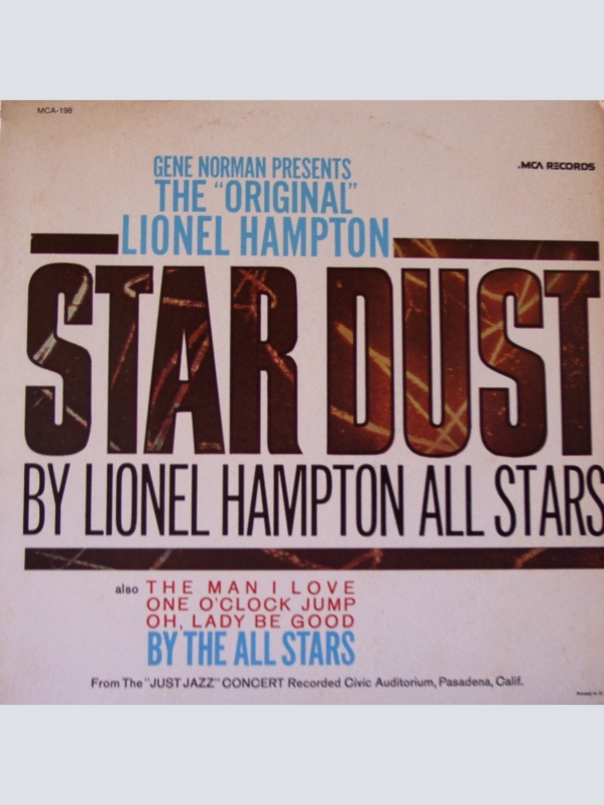 Vinyl / Lionel Hampton All Stars / The All Stars (7) - The "Original" Star Dust