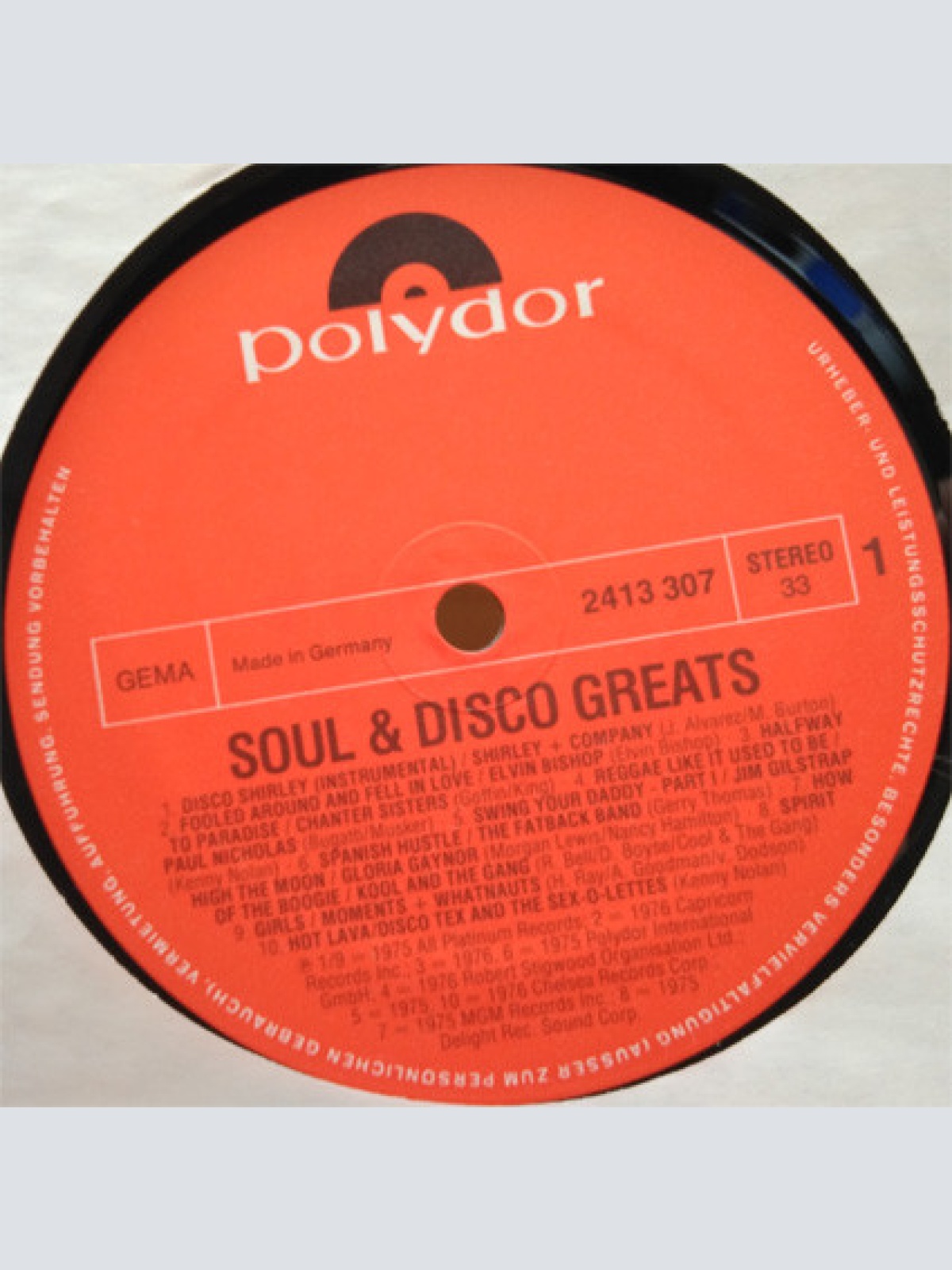 Vinyl / Various - 20 Soul & Disco Greats