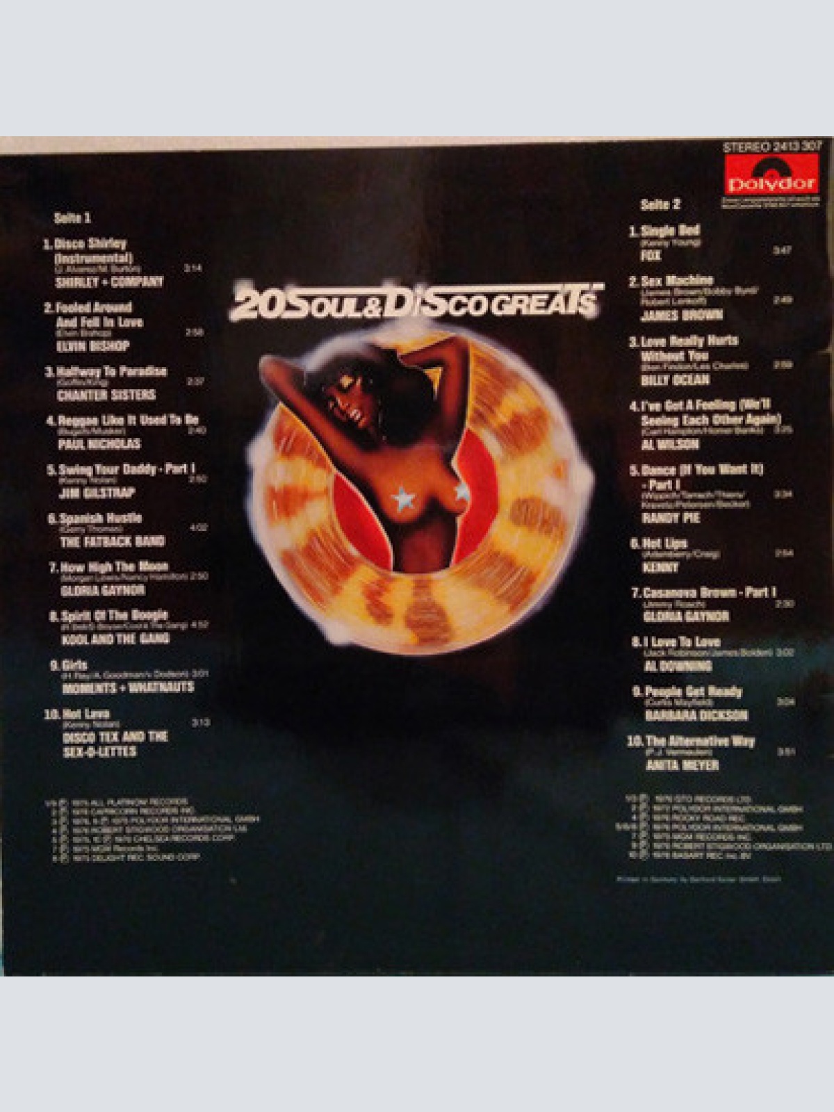 Vinyl / Various - 20 Soul & Disco Greats