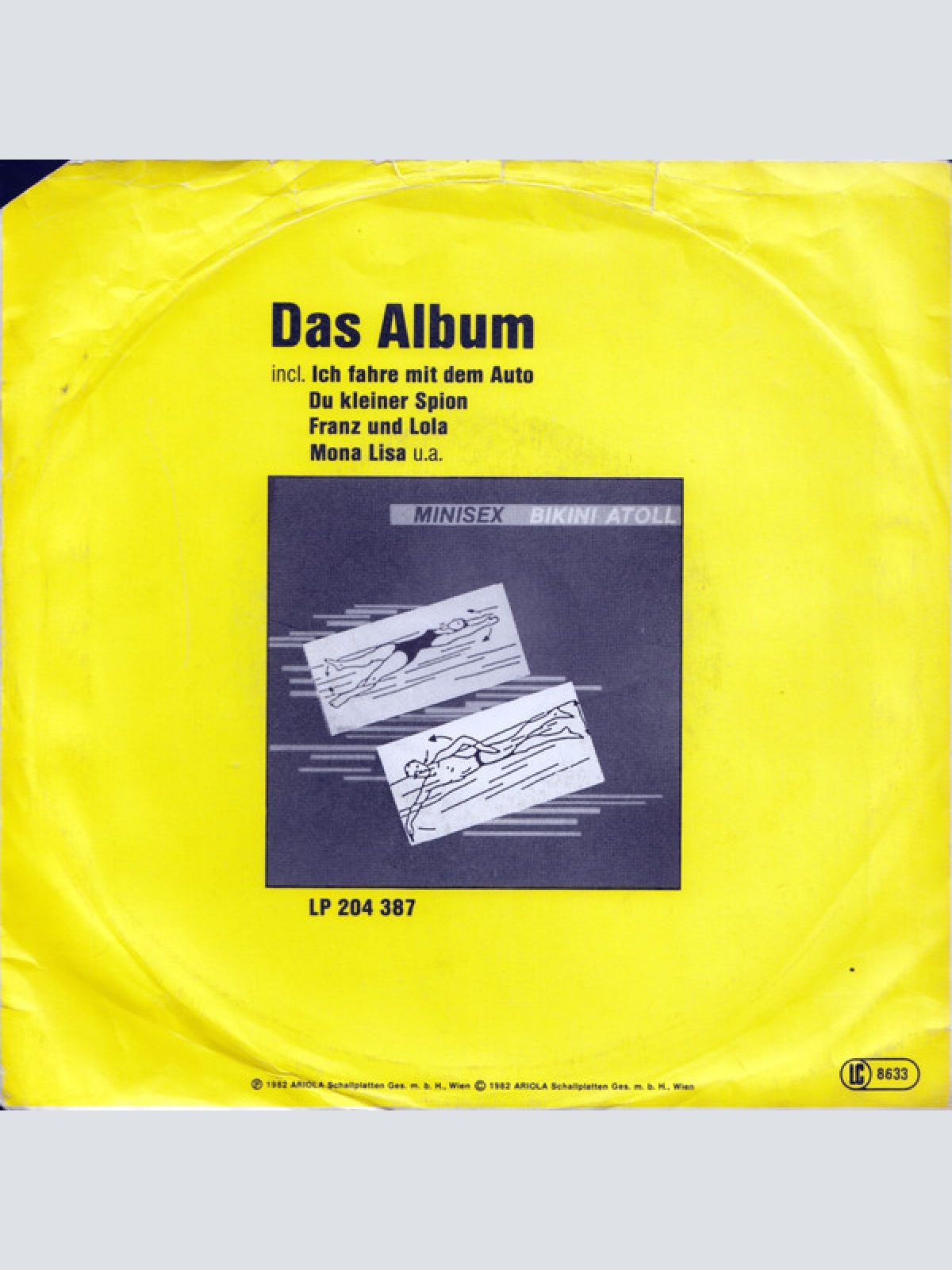 Vinyl / Minisex - Du Kleiner Spion