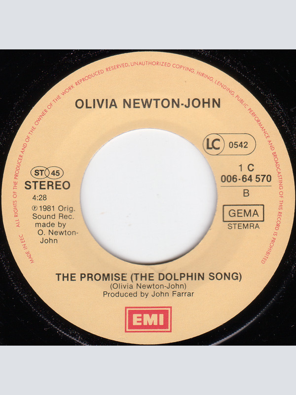 Vinyl / Olivia Newton-John - Physical