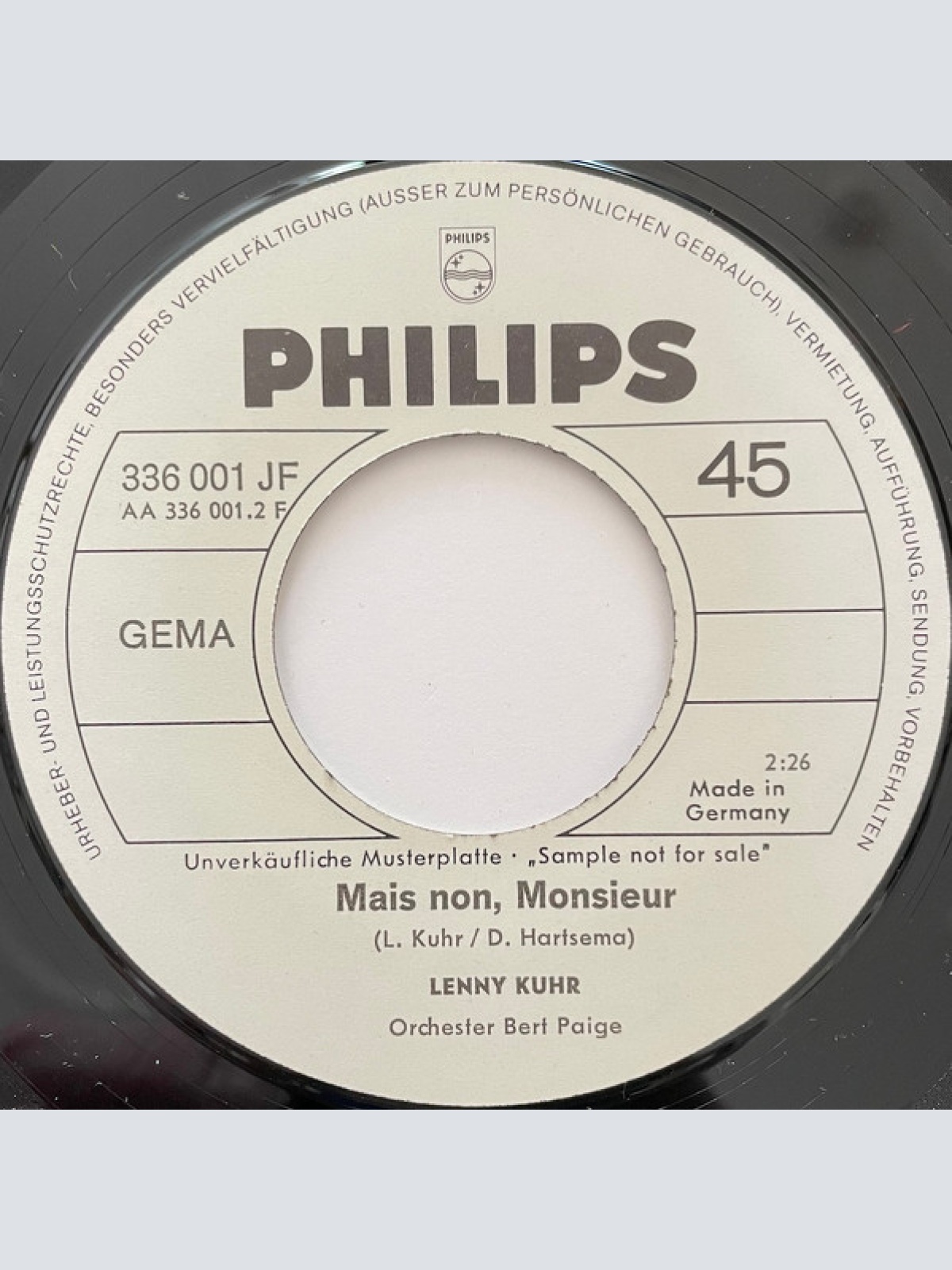 Vinyl / Lenny Kuhr - De Troubadour