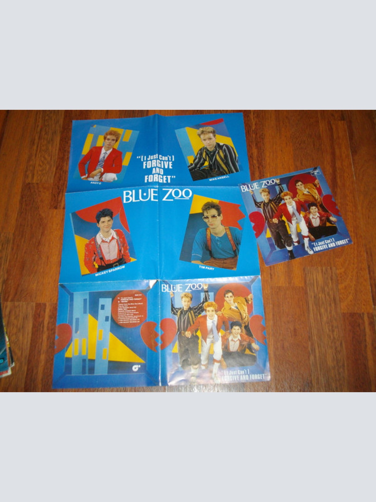 Vinyl / Blue Zoo - (I Just Can't) Forgive And Forget