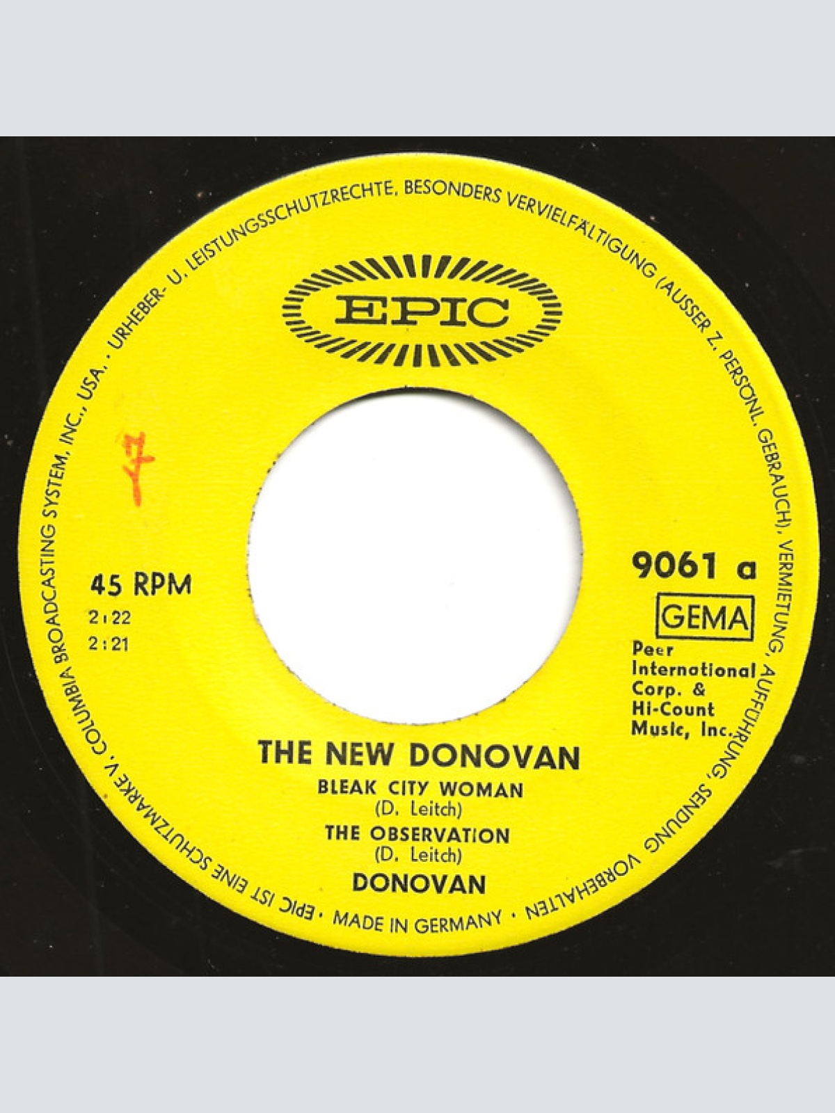 Vinyl / Donovan - The New Donovan