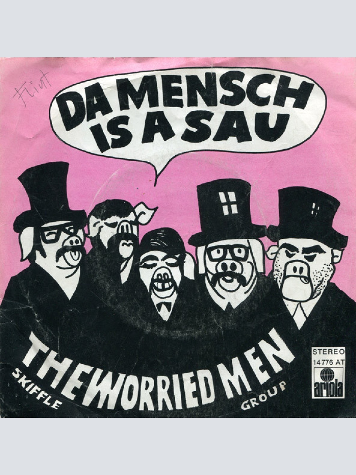 Vinyl / The Worried Men Skiffle Group* - Da Mensch Is A Sau
