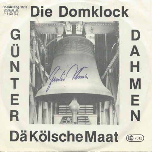Vinyl / Günter Dahmen - Die Domklock