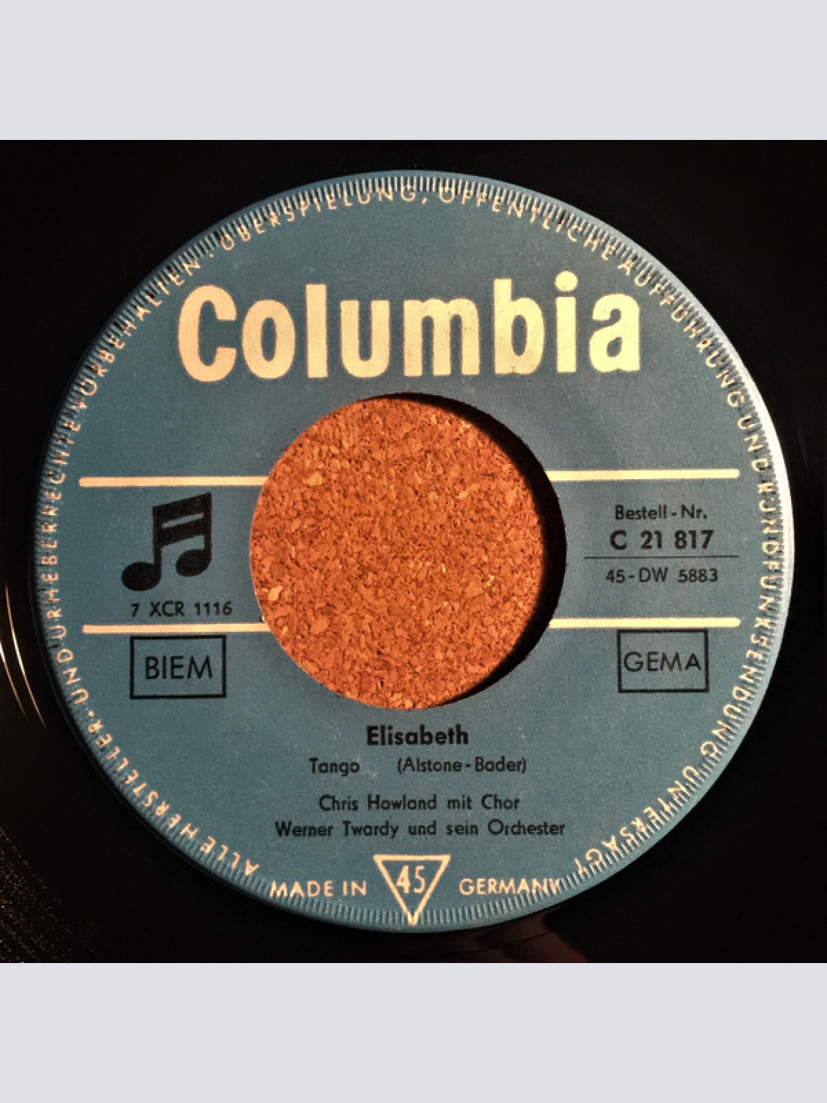 Vinyl / Chris Howland - Hundert Schöne Frau'n / Elisabeth