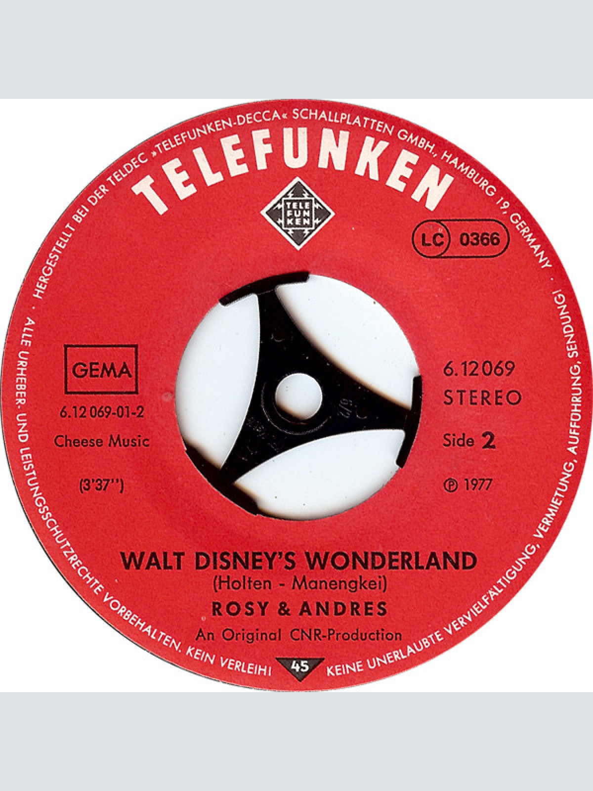 Vinyl / Rosy & Andres - I Believe In You