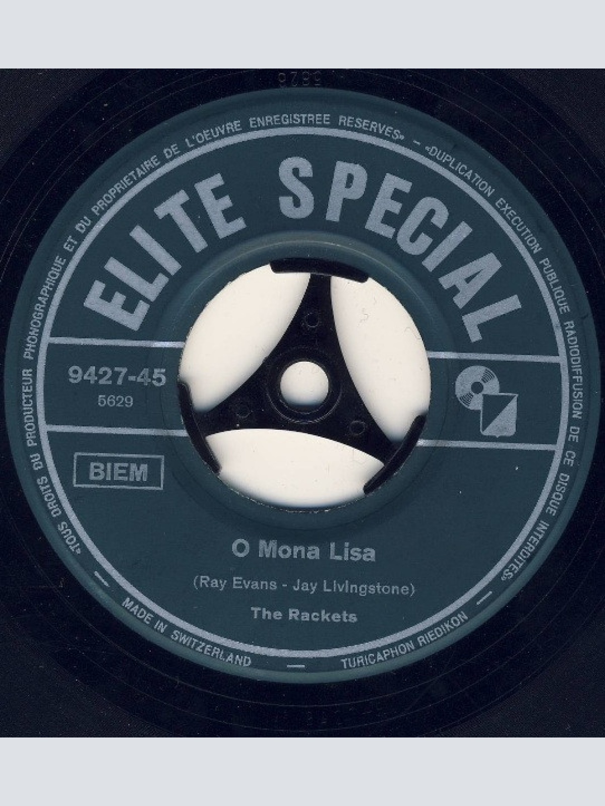 Vinyl / The Rackets* - Skinny Minnie / O Mona Lisa