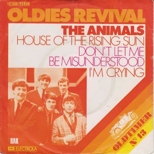 Vinyl / The Animals - The House Of The Rising Sun / Don't Let Me Be Misunderstood / I'm Crying