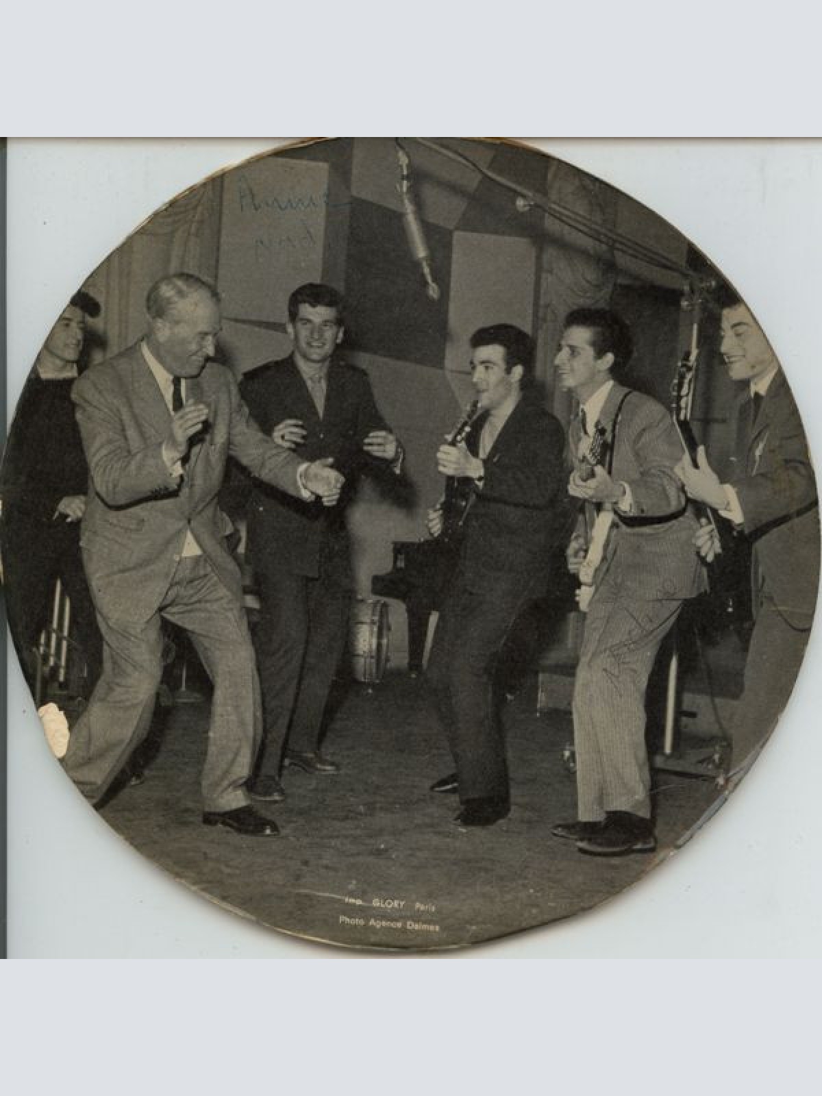 Vinyl / Maurice Chevalier avec Les Chaussettes Noires - Le Twist Du Canotier