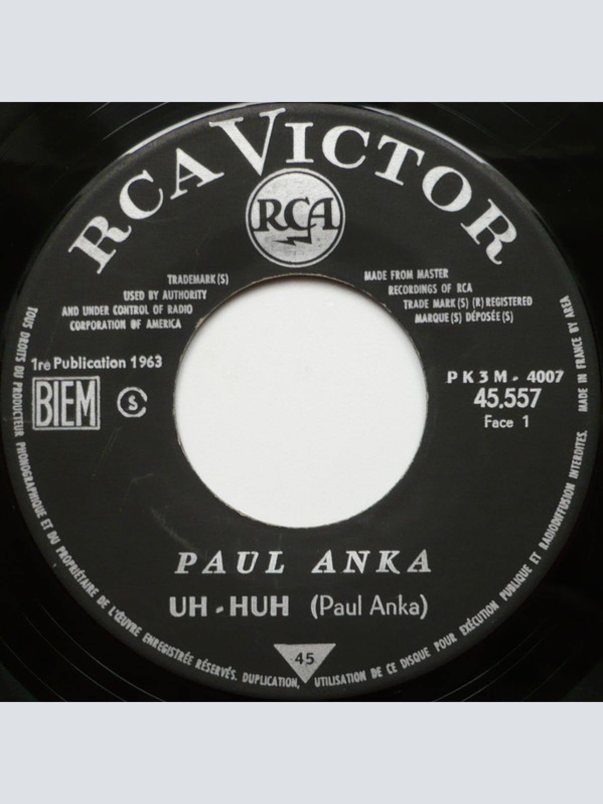Vinyl / Paul Anka - Uh-Huh