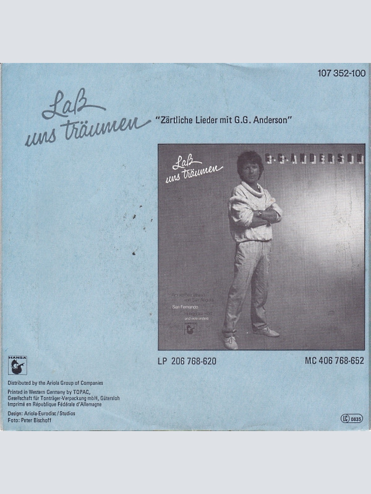 Vinyl / G.G. Anderson - Sommernacht In Rom