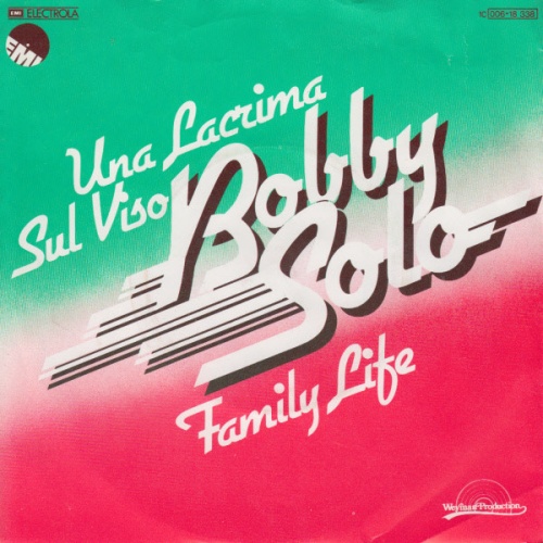 Vinyl / Bobby Solo - Una Lacrima Sul Viso