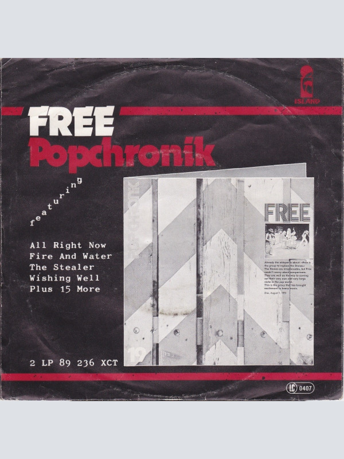 Vinyl / Free - All Right Now