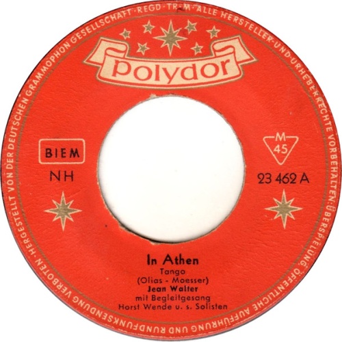 Vinyl / Jean Walter - In Athen