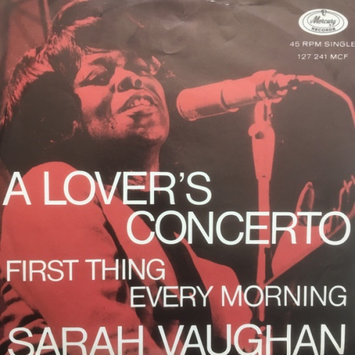 Vinyl / Sarah Vaughan - A Lover's Concerto / First Thing Every Morning