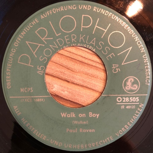 Vinyl / Paul Raven (2) - Walk On Boy
