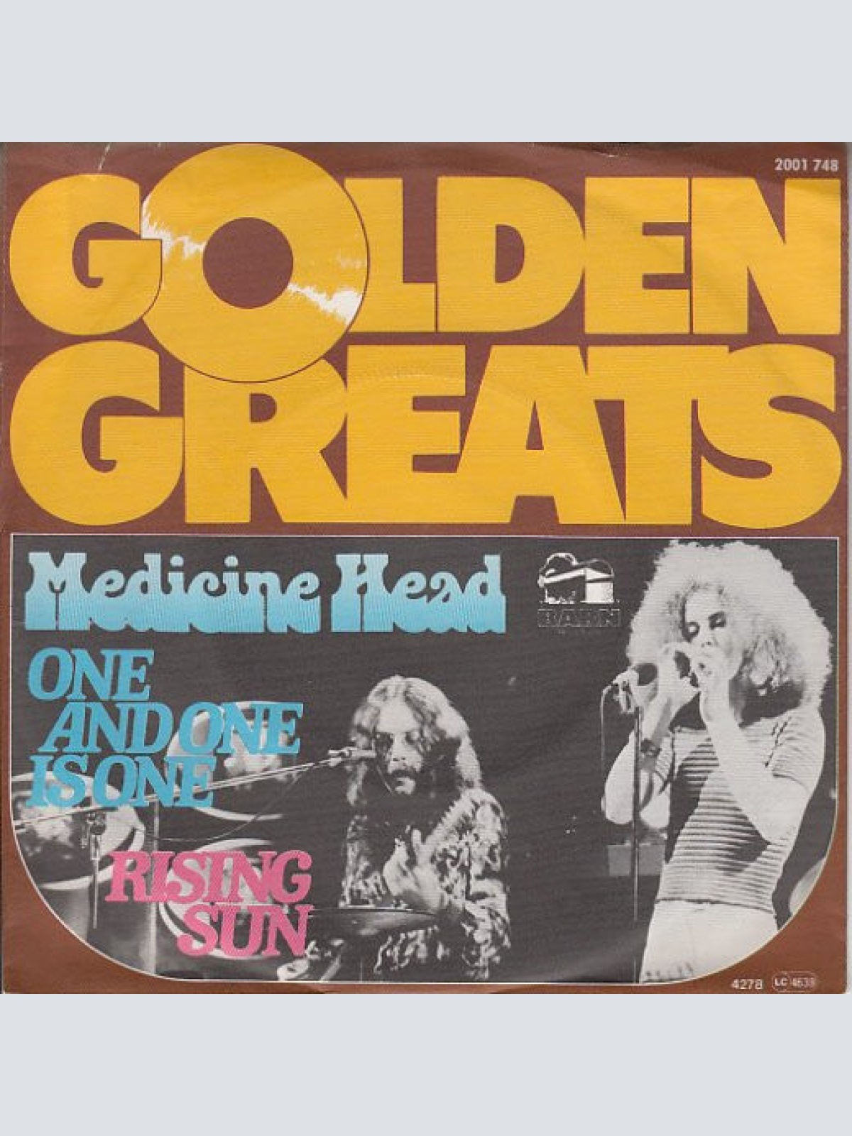 Vinyl / Medicine Head (2) - One & One Is One