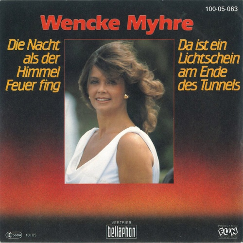 Vinyl / Wencke Myhre - Die Nacht Als Der Himmel Feuer Fing