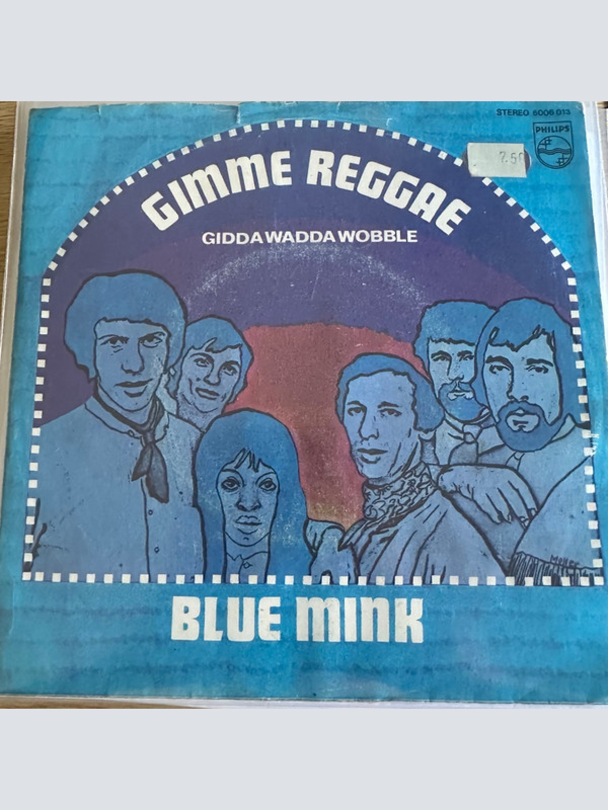 Vinyl / Blue Mink - Gimme Reggae / Gidda Wadda Wobble