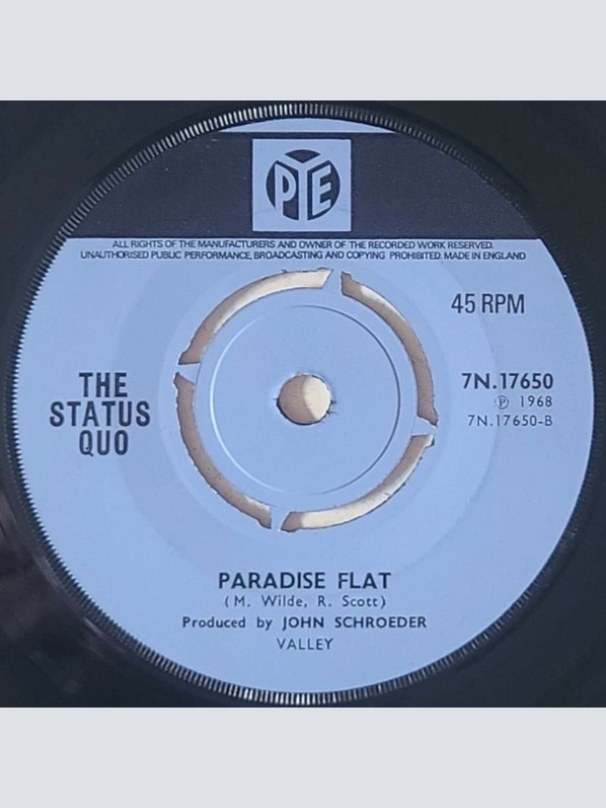 Vinyl / The Status Quo* - Technicolor Dreams