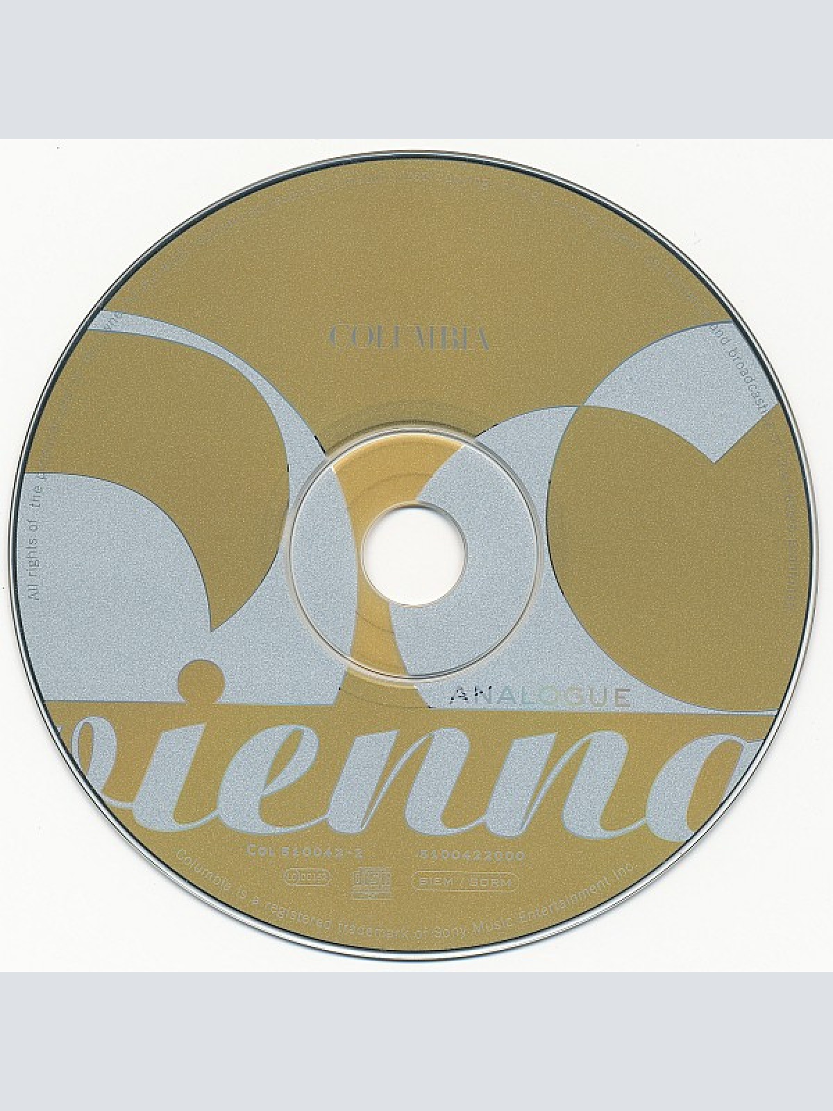 CD / Vienna D.C. - Analogue