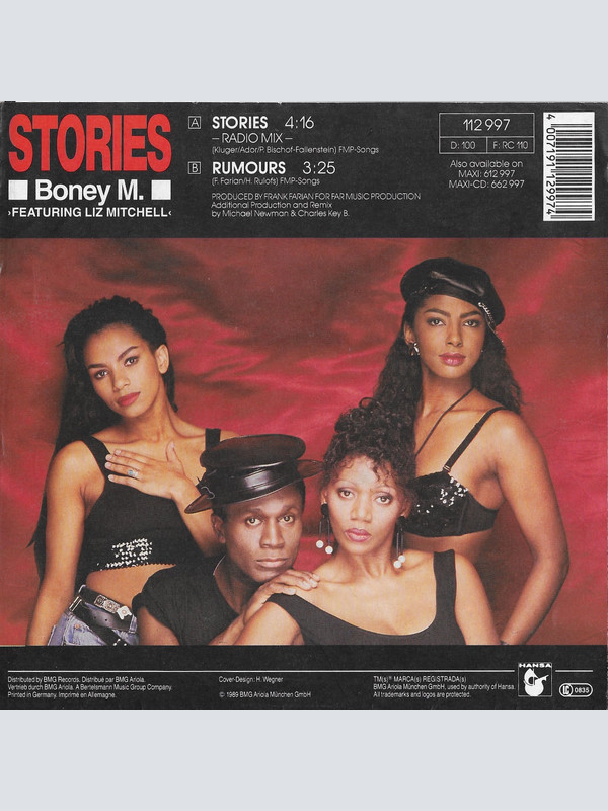Vinyl / Boney M. - Stories