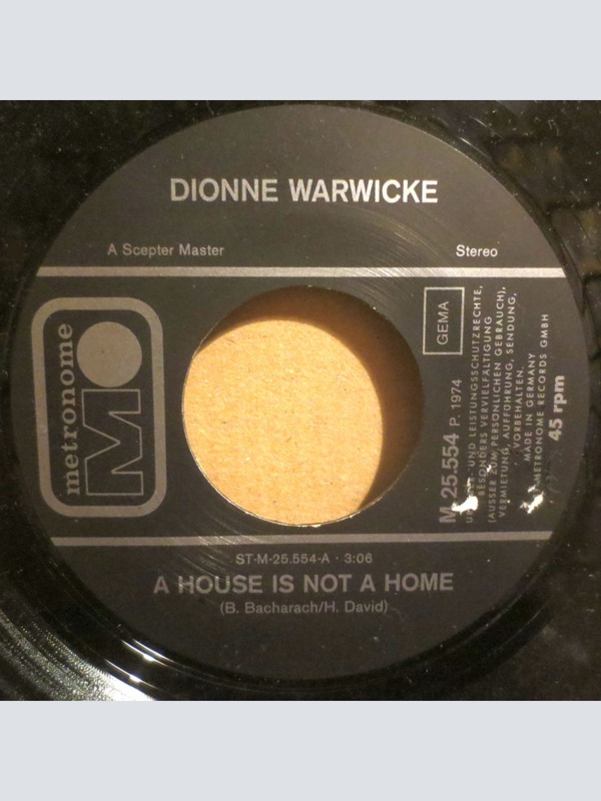 Vinyl / Dionne Warwicke* - A House Is Not A Home